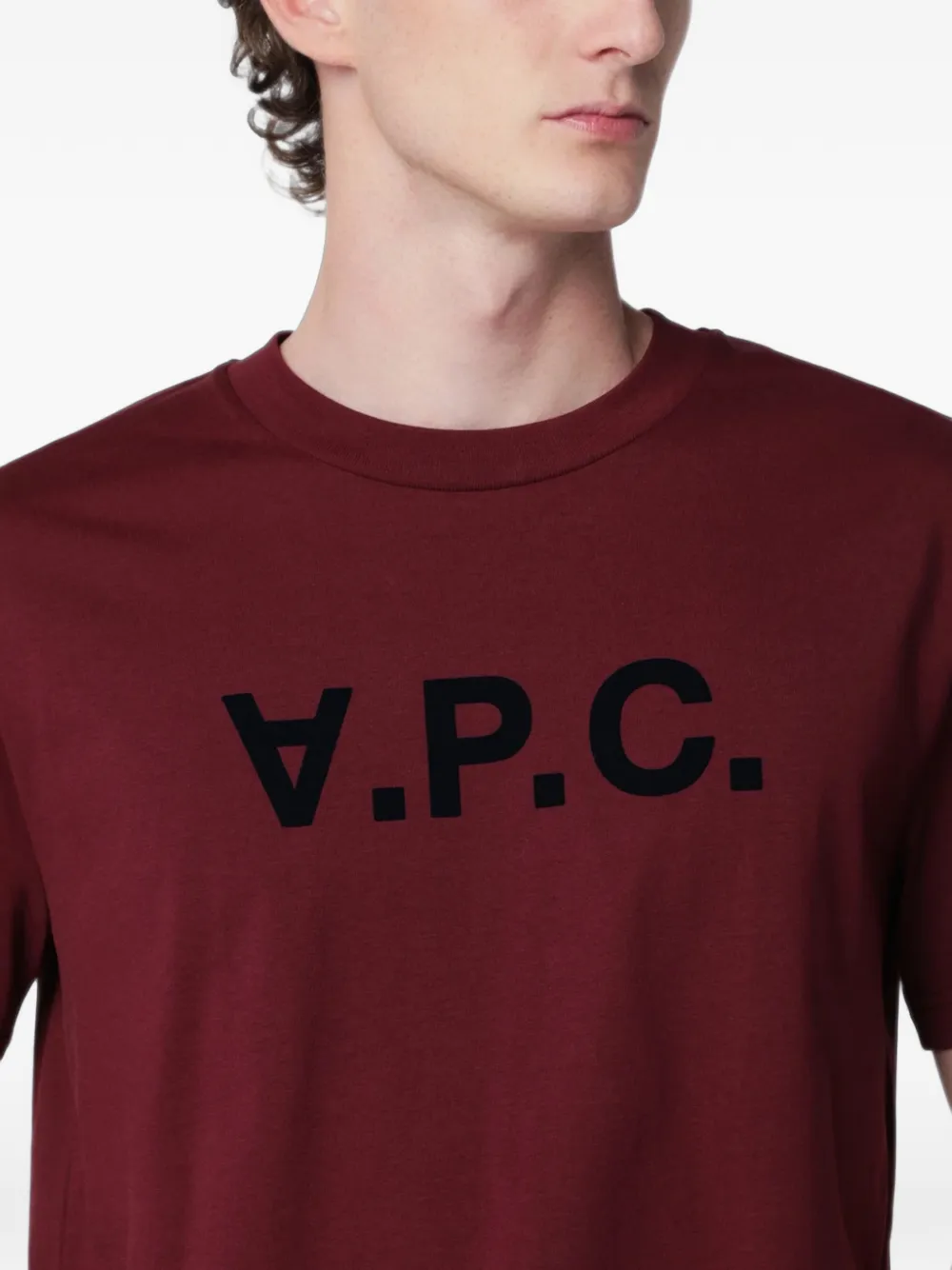 A.P.C. standard grand VPC T-shirt Rood