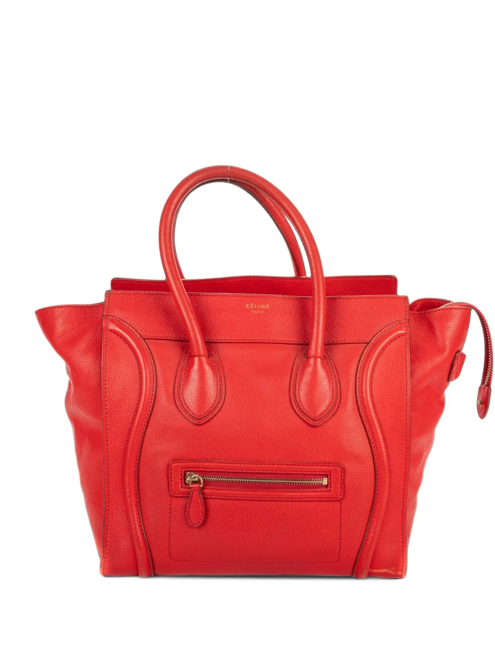 Celine Pre-Owned mini Luggage tote bag - Red