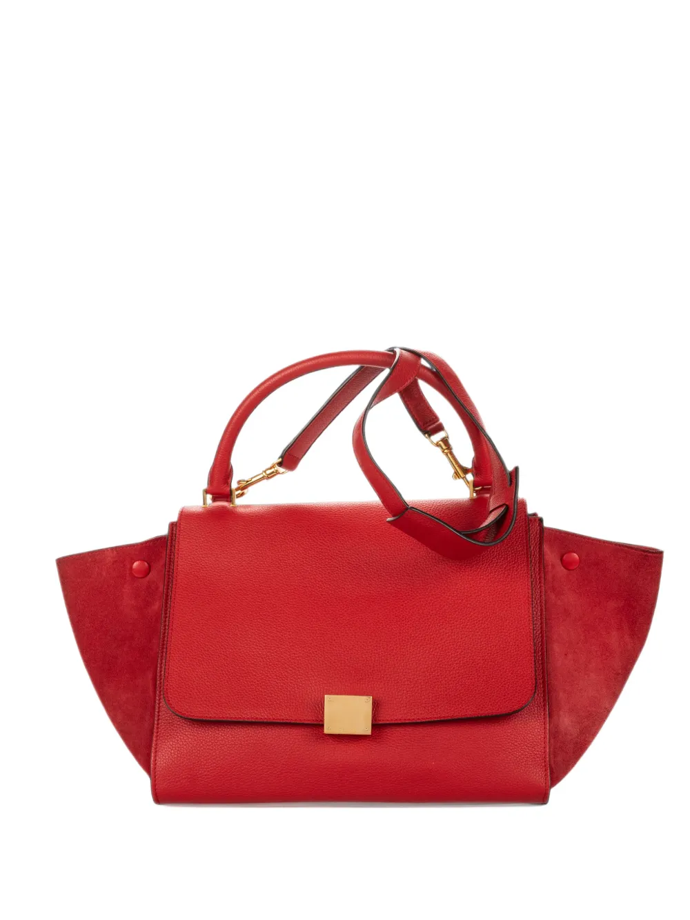 Celine Pre-Owned MM Trapeze tote bag - Rot