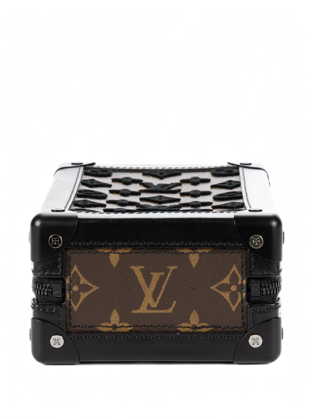 Louis Vuitton Pre-Owned mini Mesh Soft Trunk cross body bag - Schwarz