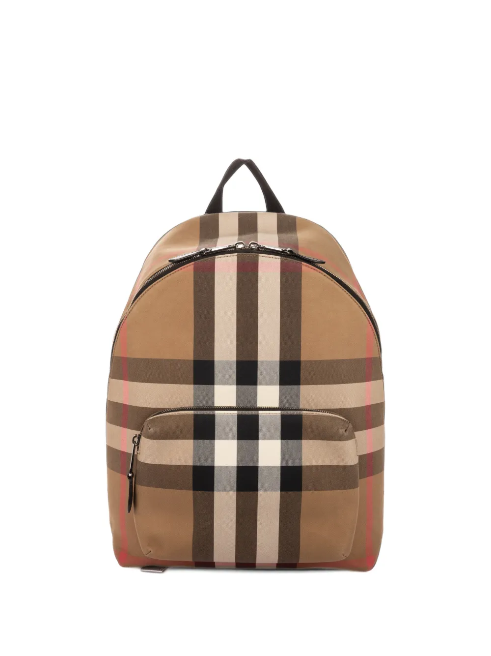 Burberry Pre-Owned Check Jeff backpack - Neutrals