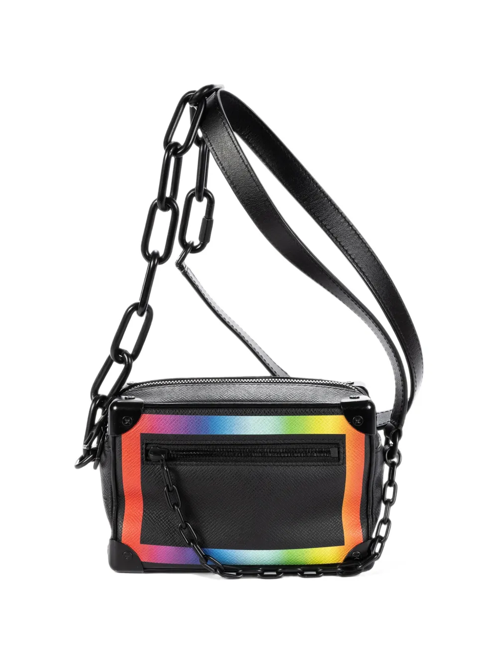 Louis Vuitton Pre-Owned mini Rainbow Soft Trunk shoulder bag - Nero