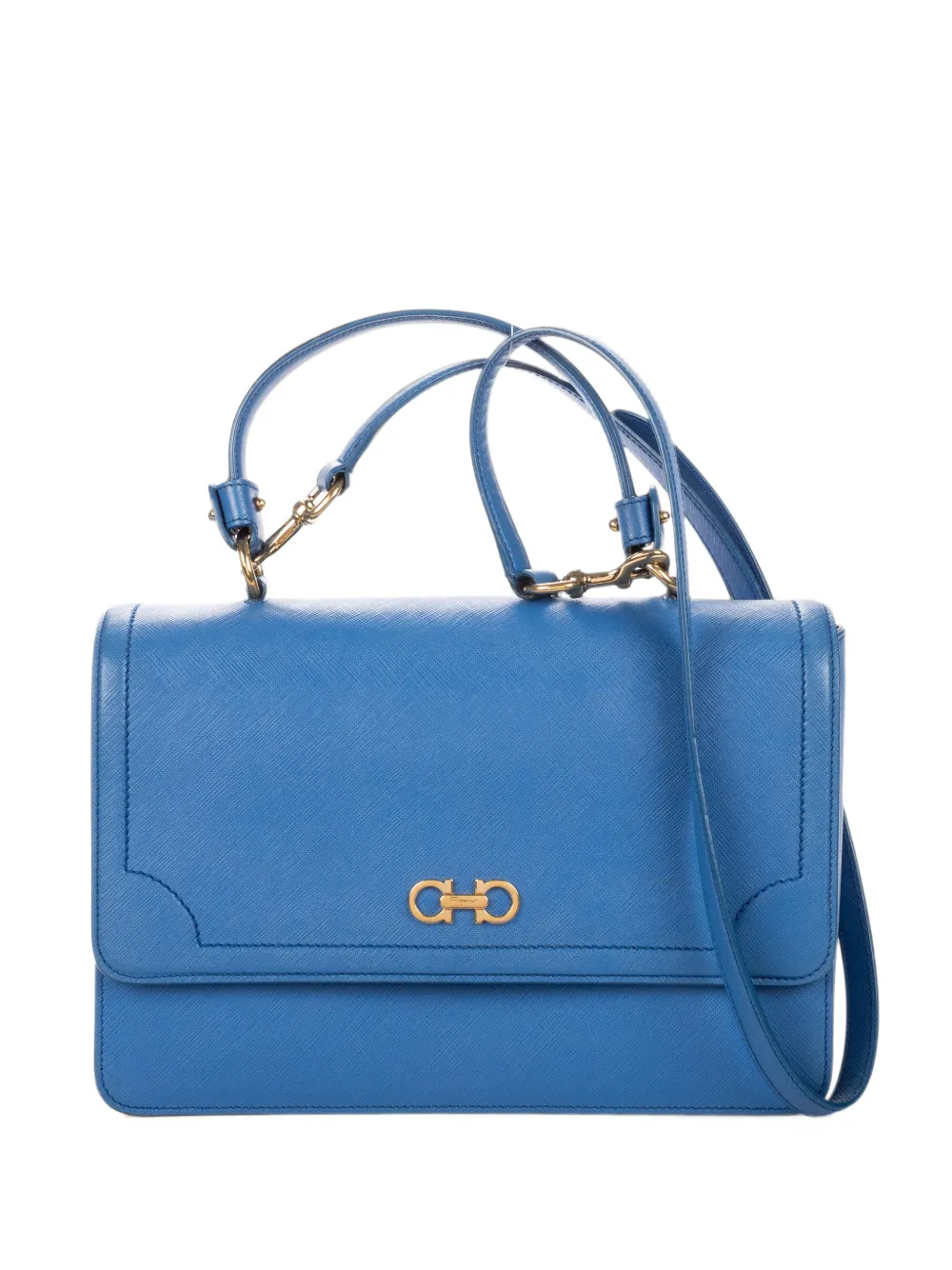 Ferragamo Pre-Owned Seila Gancini top-handle bag - Blu