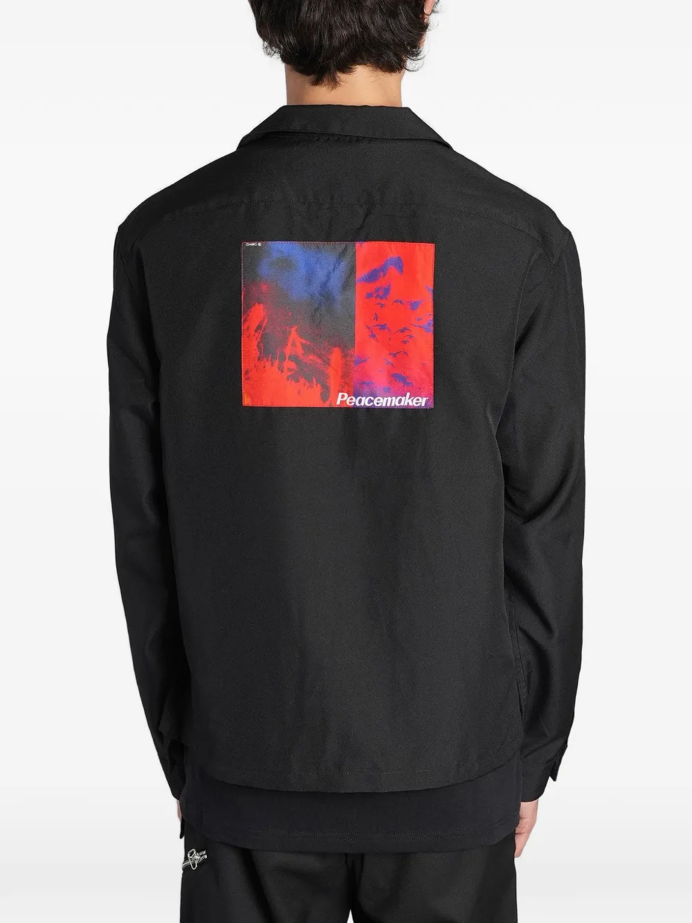 Peacemaker Oamc graphic-print shirt Zwart