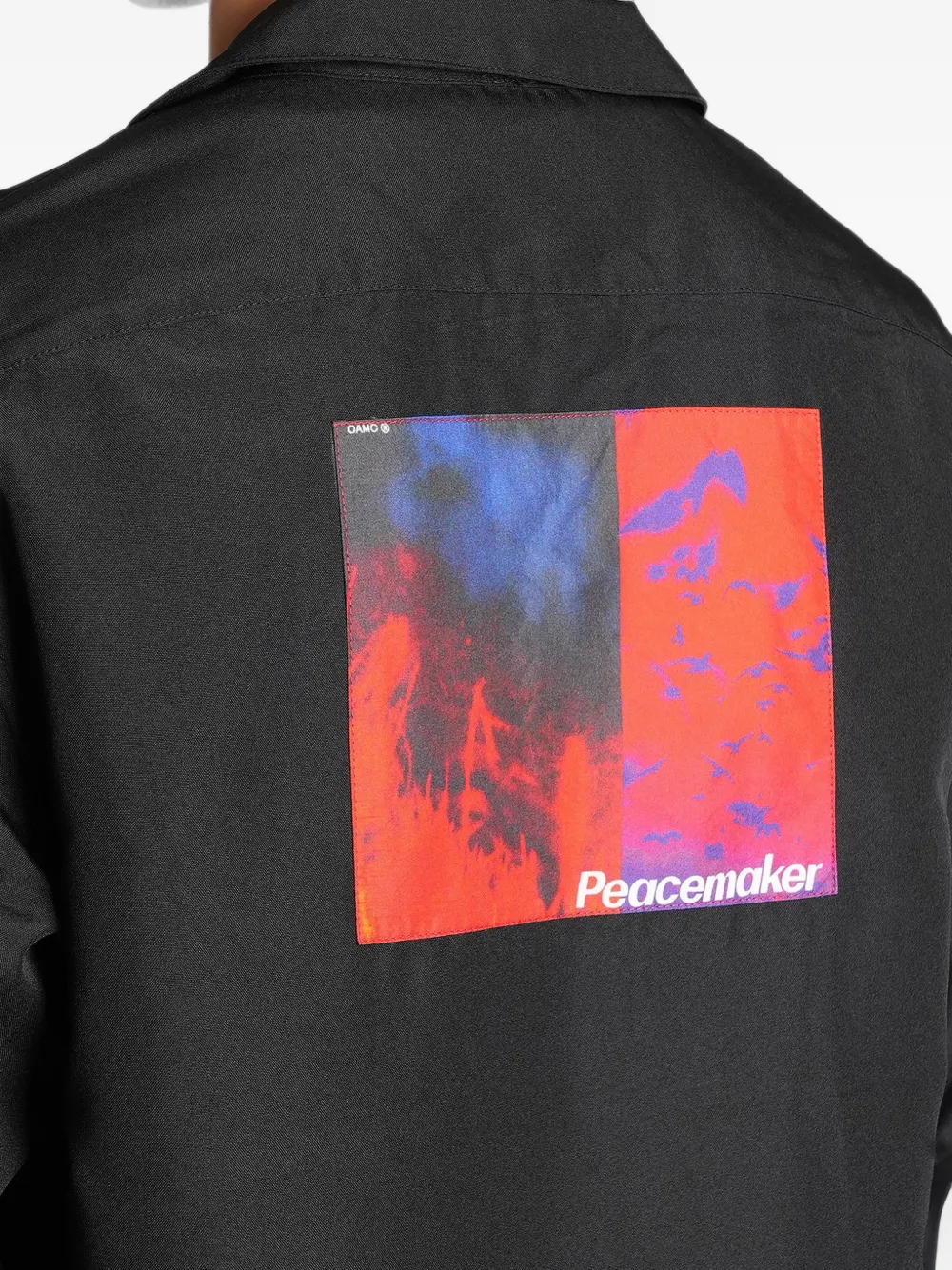 Peacemaker Oamc graphic-print shirt Zwart
