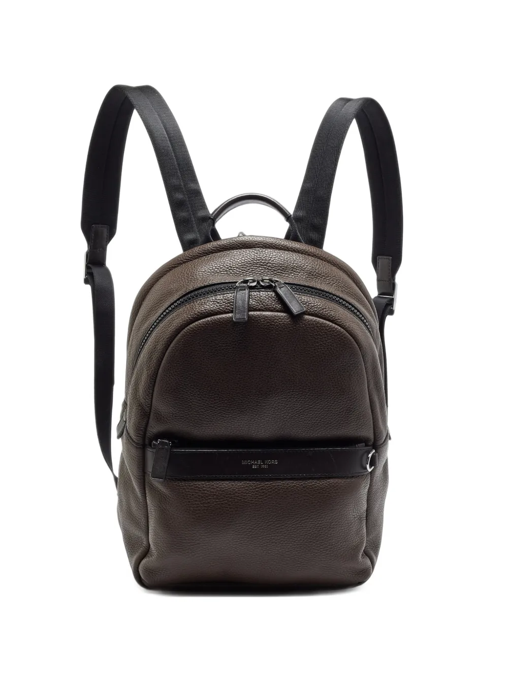 Michael Kors Vintage Greyson leather backpack - Marrone