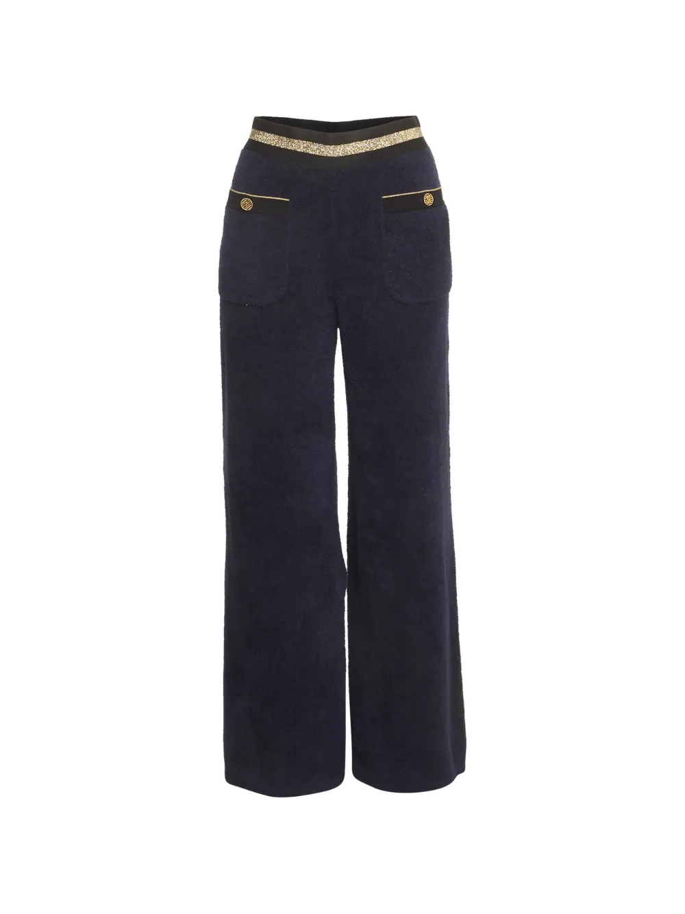 CHANEL Pre-Owned La Pausa wide-leg trousers - Blau