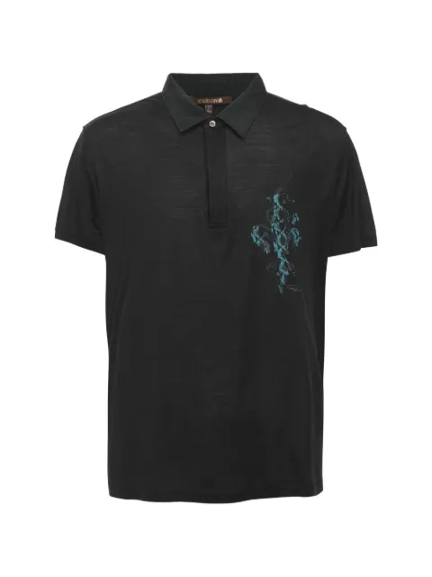 Roberto Cavalli Vintage printed polo shirt