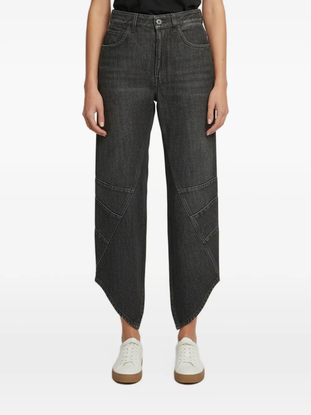 Loewe Pre-Owned curved-leg jeans - Grau