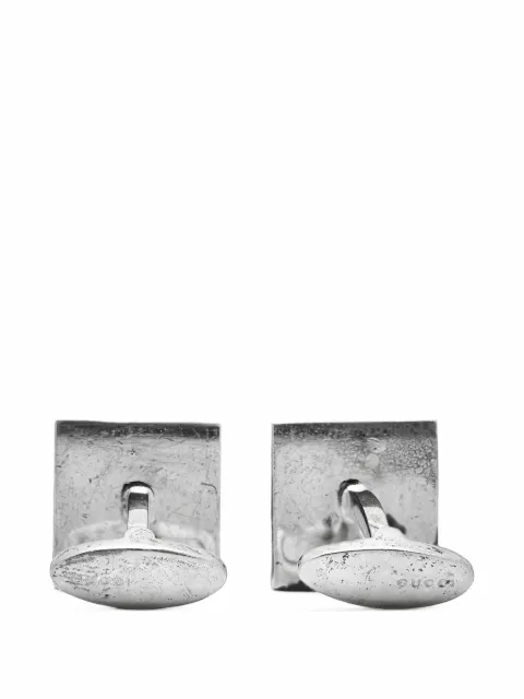 Gucci Pre-Owned G square cufflinks