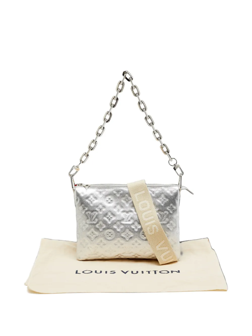 Louis Vuitton Pre-Owned PM Coussin Monogram shoulder bag - Silver
