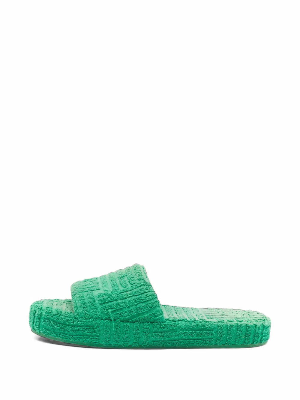 Bottega Veneta Pre-Owned Resort Sponge platform sandals - Green