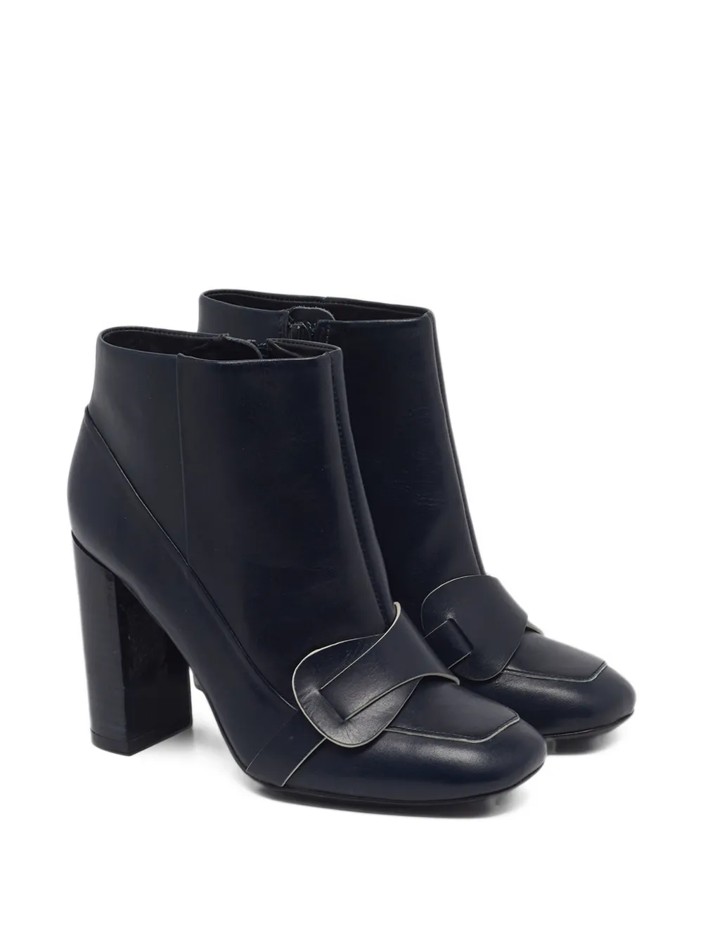 Tory Burch Bond buckle ankle boots - Blau