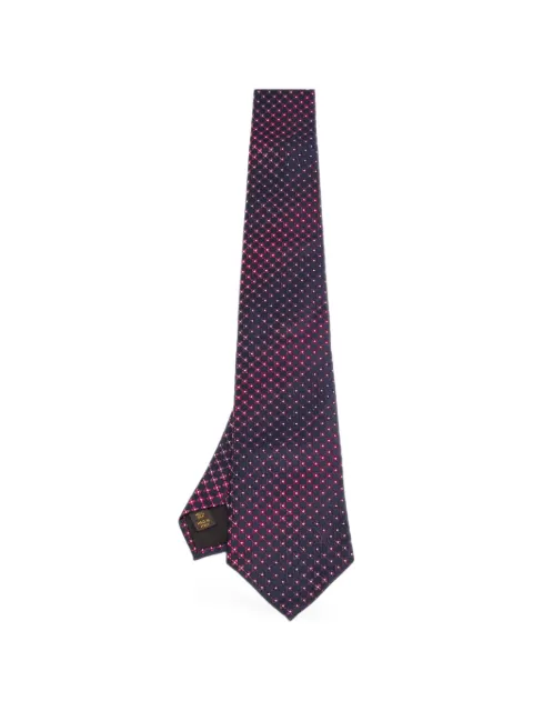 Louis Vuitton Pre-Owned monogram flower-pattern tie