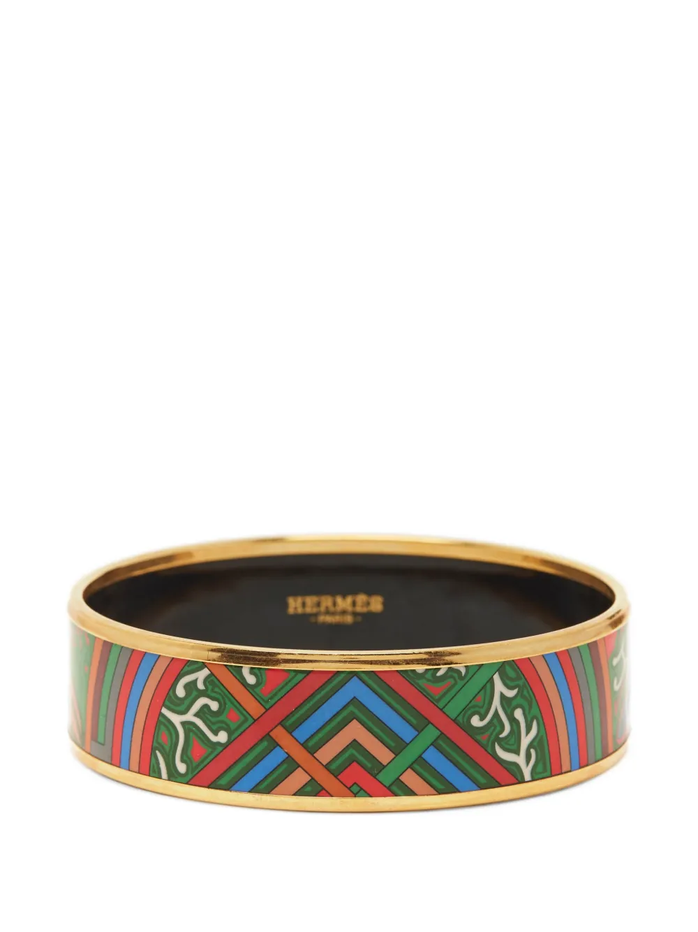 Hermès Pre-Owned Du Vent L Folk bracelet - Gold