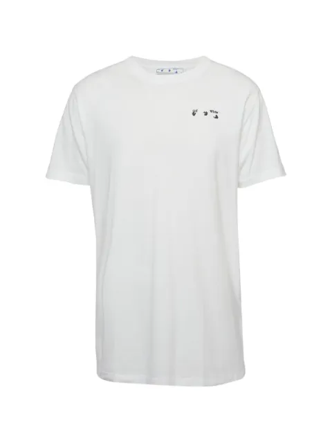 Off-White Pre-Owned logo-print slim-fit T-shirt