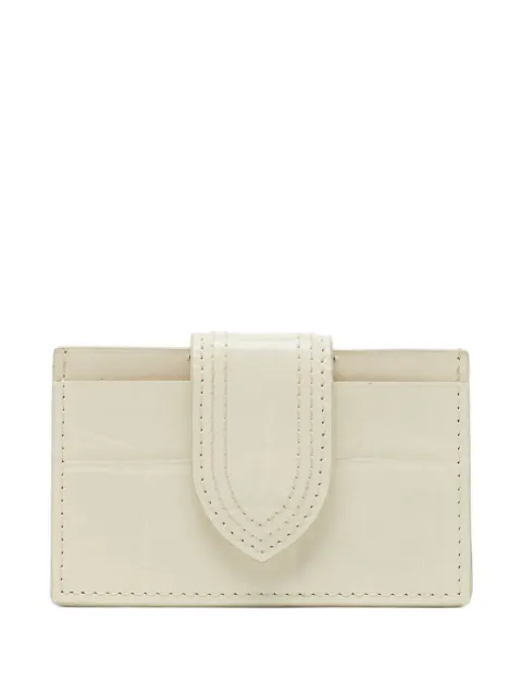Jacquemus Pre-Owned Le Bambino crocodile-embossed card holder