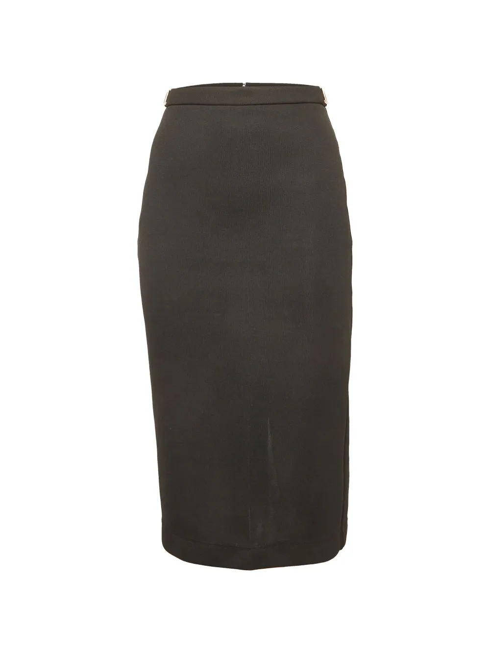 Fendi Pre-Owned Logo-embellished midi skirt - Schwarz