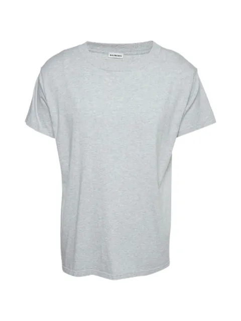 Balenciaga Pre-Owned playera con parche del logo