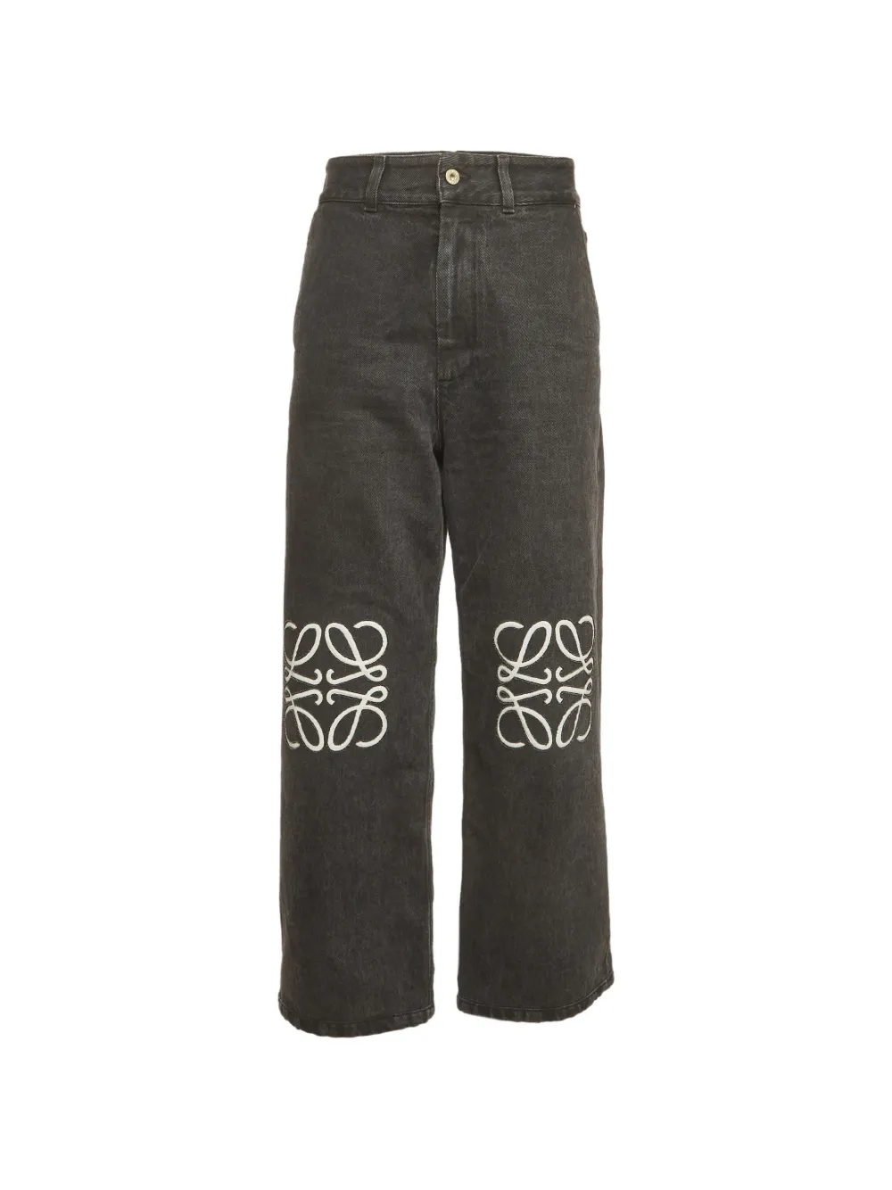 Loewe Pre-Owned Anagram baggy jeans - Schwarz