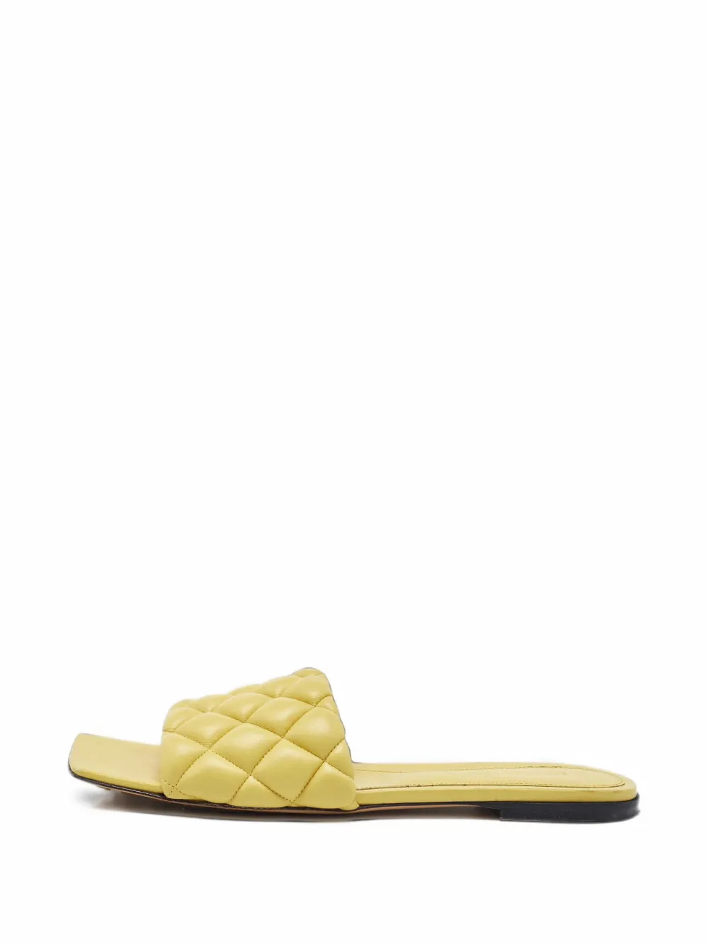 Bottega Veneta Pre-Owned Lido quilted sandals - Gelb