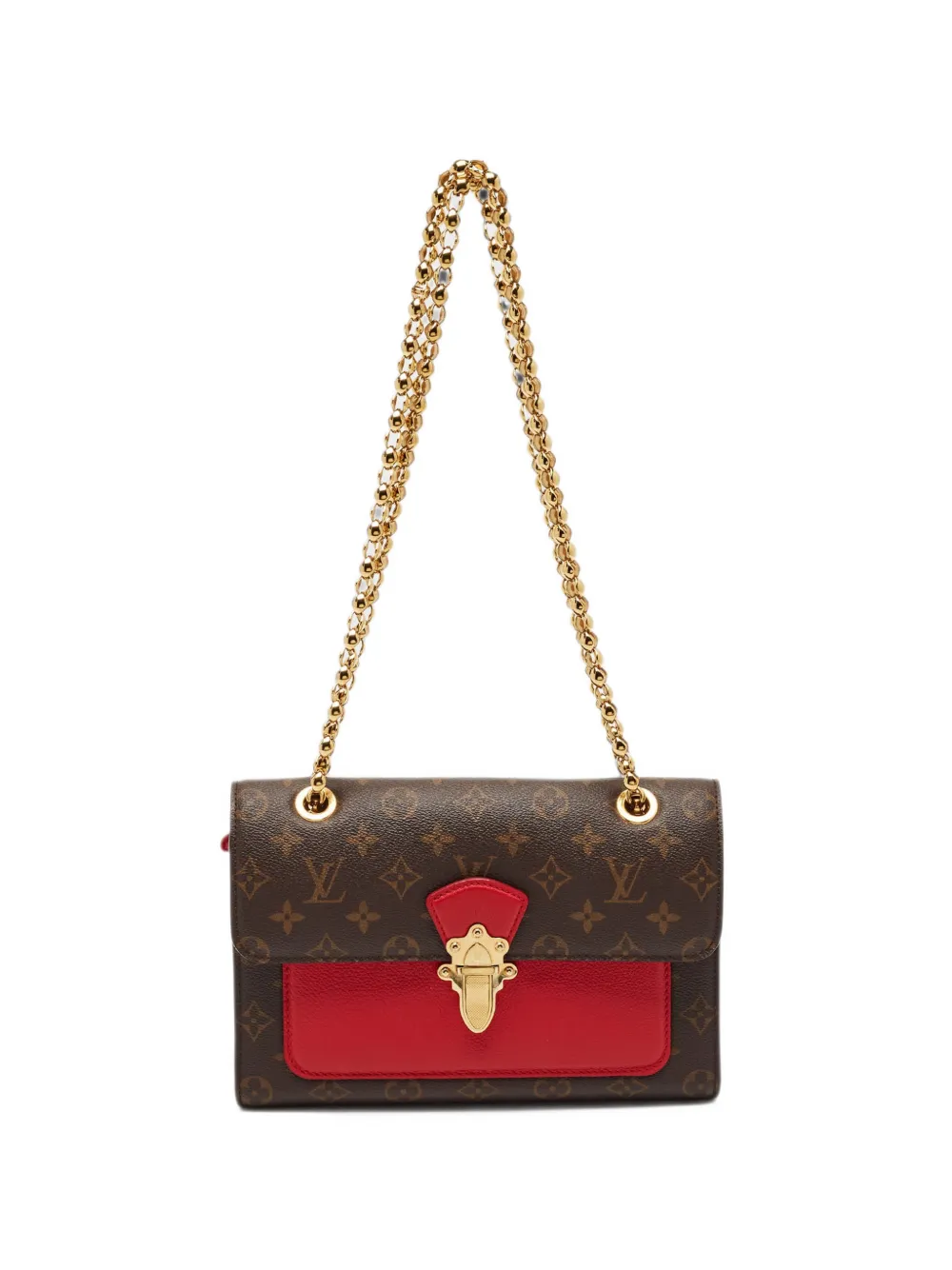 Louis Vuitton Pre-Owned 2019 medium Victoire Monogram shoulder bag - Marrone