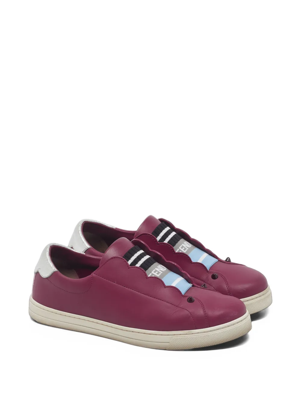 Fendi Pre-Owned Rockoko slip-on sneakers - Rot