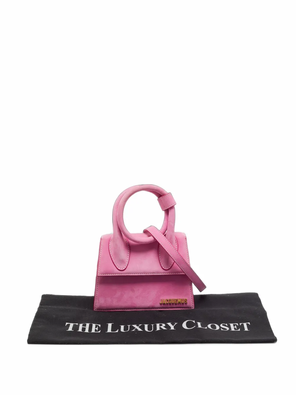Jacquemus Pre-Owned Le Chiquito Noeud mini bag - Rosa
