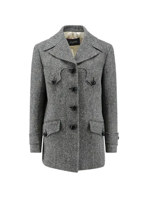 Seafarer Naima herringbone-pattern coat