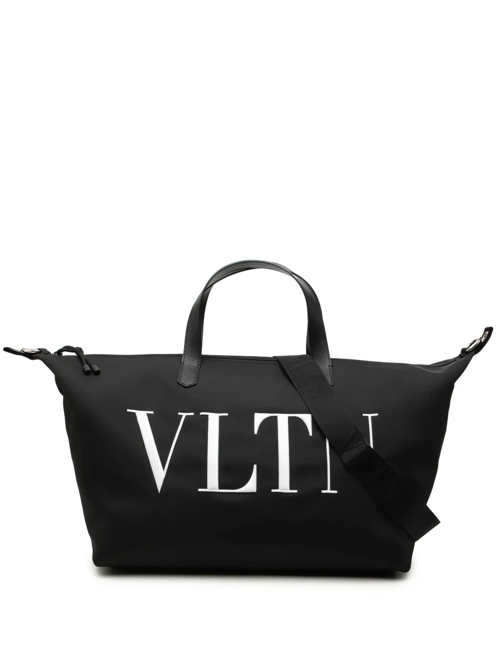 Valentino Garavani Pre-Owned 2018-2026 Nylon VLTN Travel Bag satchel - Schwarz
