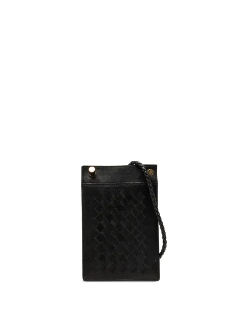 Bottega Veneta Pre-Owned 2012-2026 Nappa Intrecciato Phone Holder crossbody bag