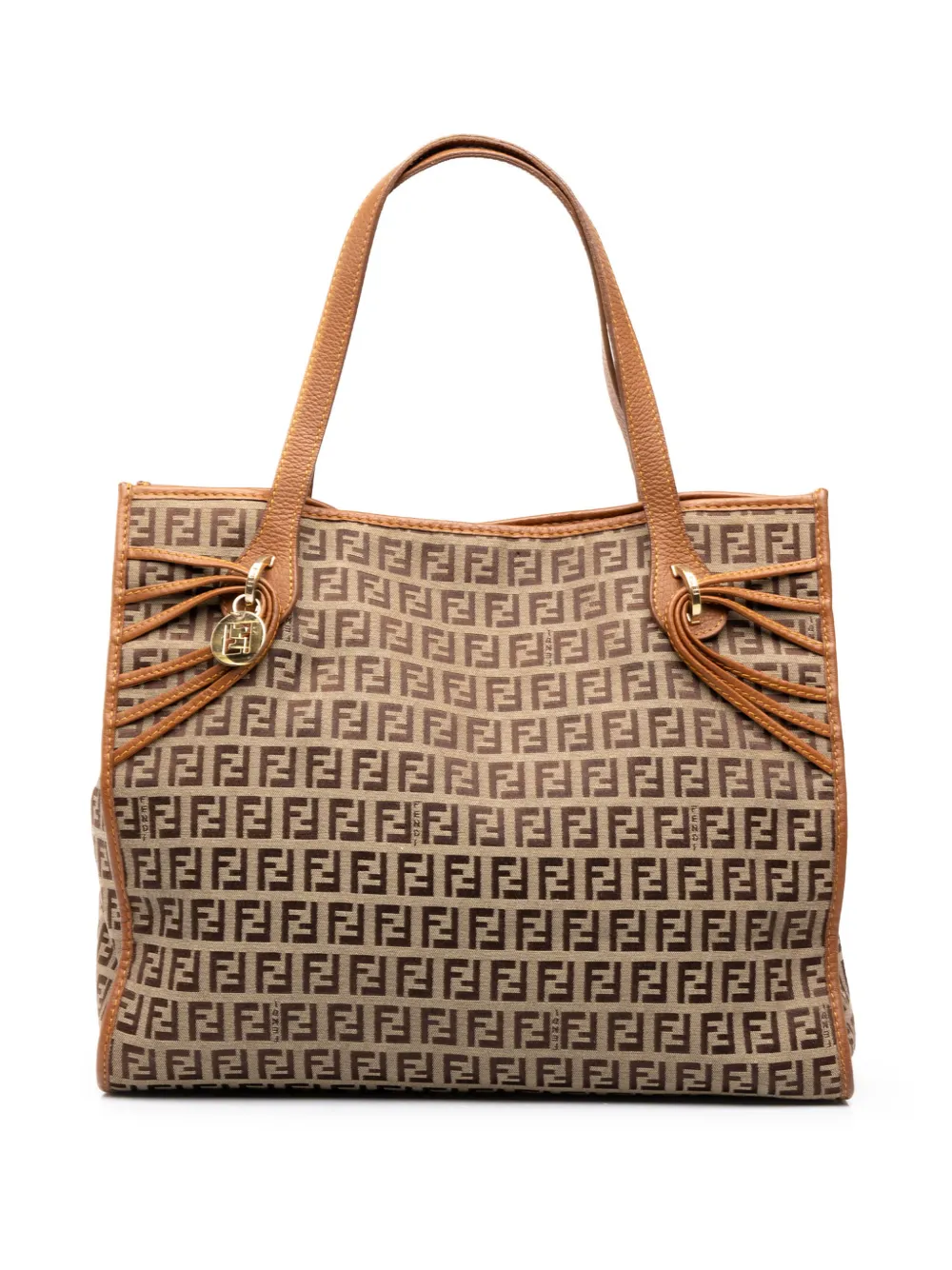 Fendi Pre-Owned 2000-2010 Zucchino Canvas tote bag - Neutrals