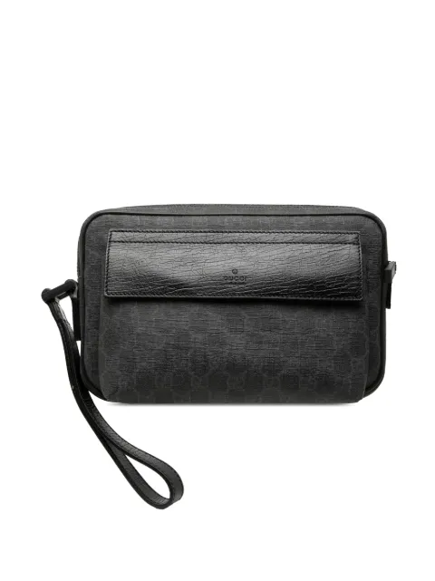Gucci Pre-Owned 2000-2015 GG Supreme Clutch