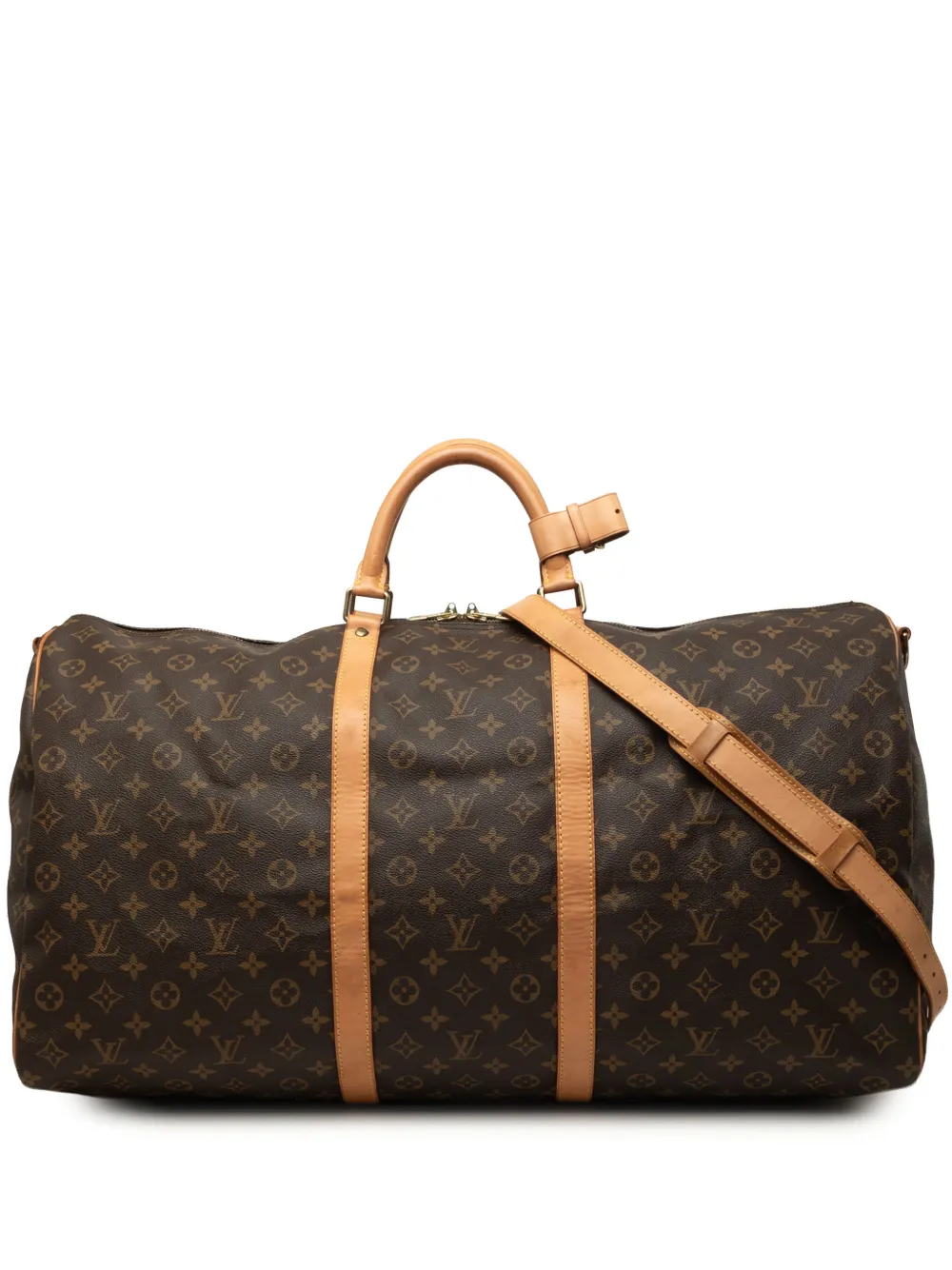 Louis Vuitton Pre-Owned 1995 Monogram Keepall Bandouliere 60 travel bag - Brown