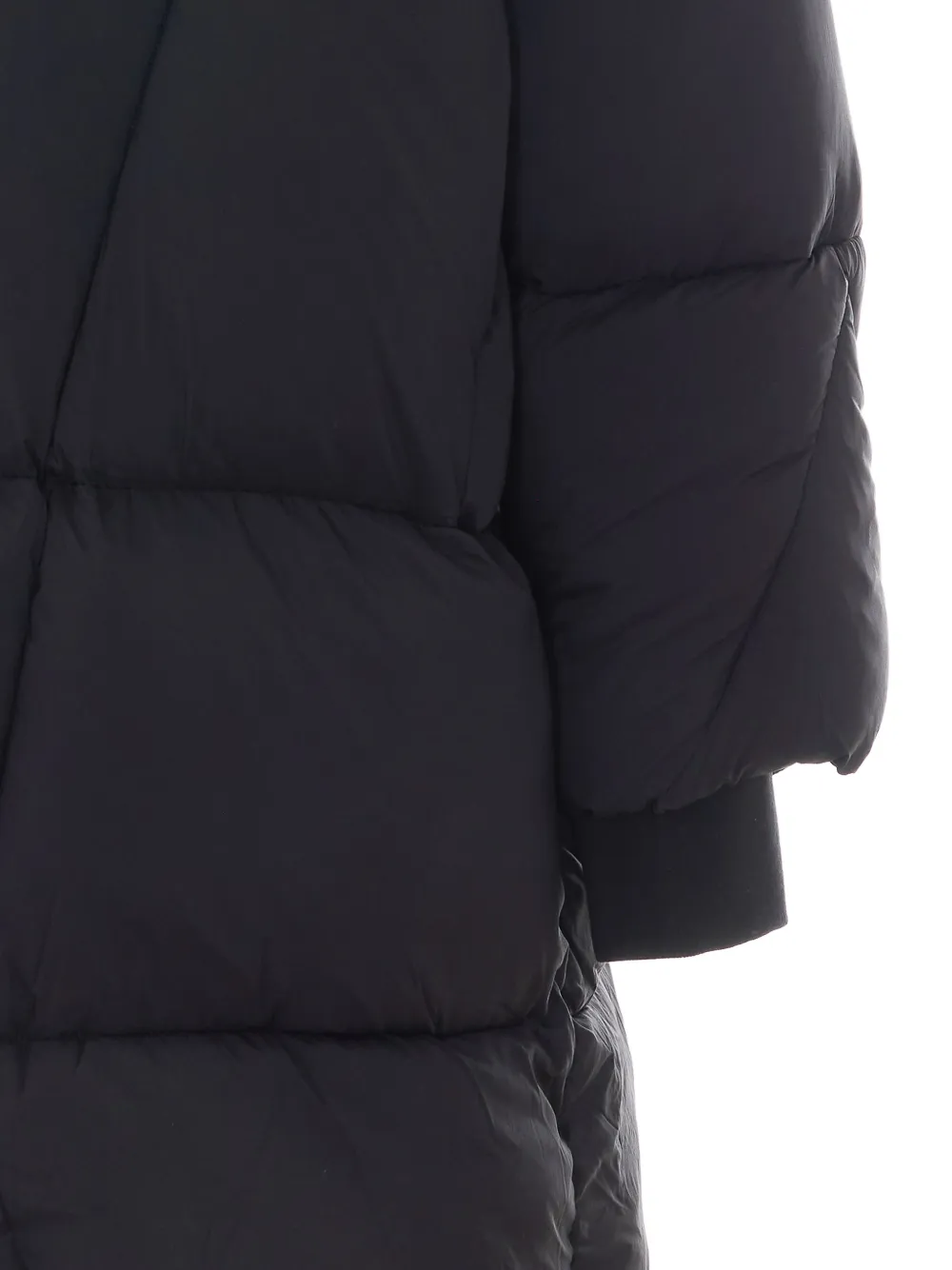 Thom Krom padded hooded parka Zwart