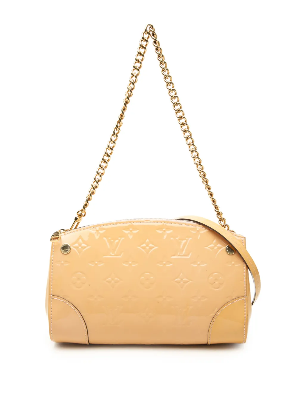 Louis Vuitton Pre-Owned 2015 Monogram Vernis Santa Monica satchel - Toni neutri