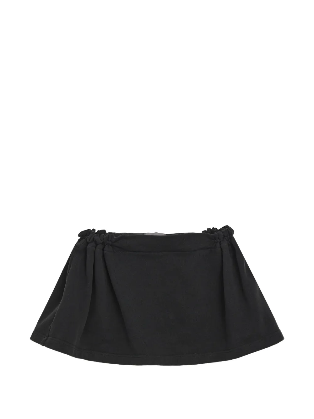 Private Policy washed cotton mini skirt - Nero