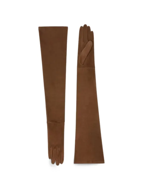 Max Mara flare-design long gloves
