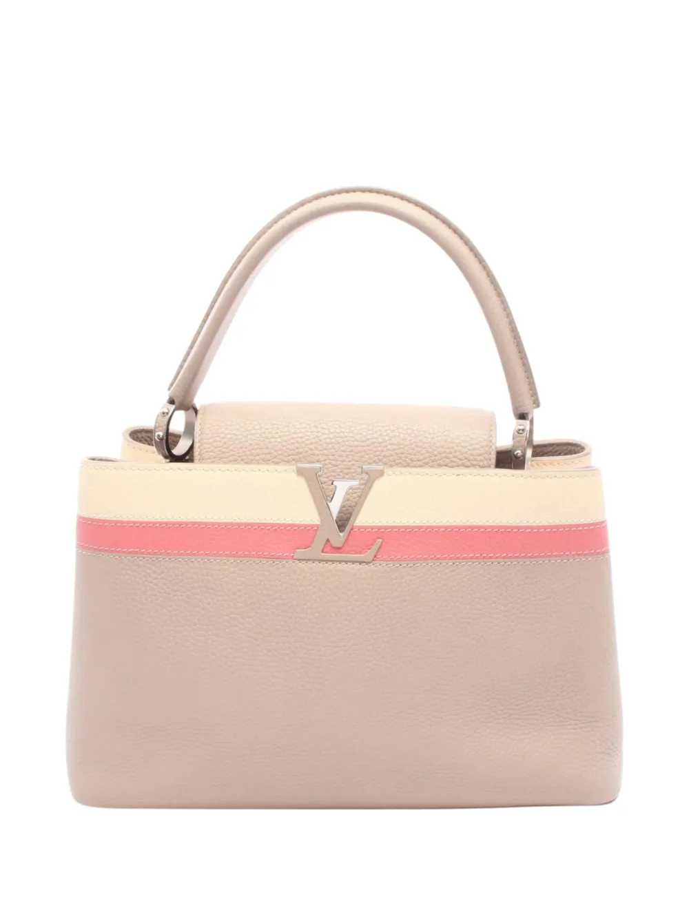 Louis Vuitton Pre-Owned 2016 Taurillon Capucines MM handbag - Toni neutri