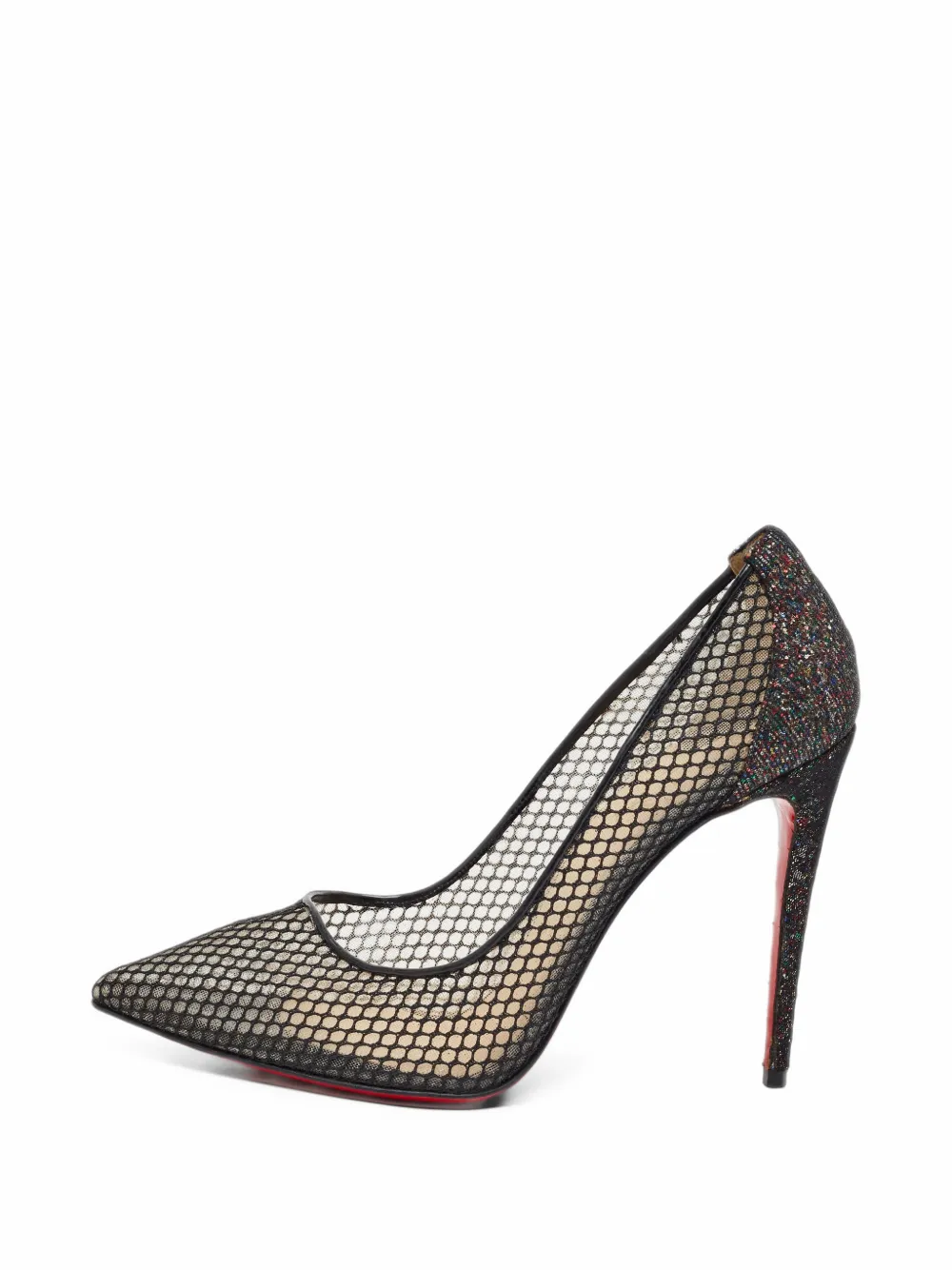 Christian Louboutin Pre-Owned Follies Resille pointed-toe pumps - Schwarz