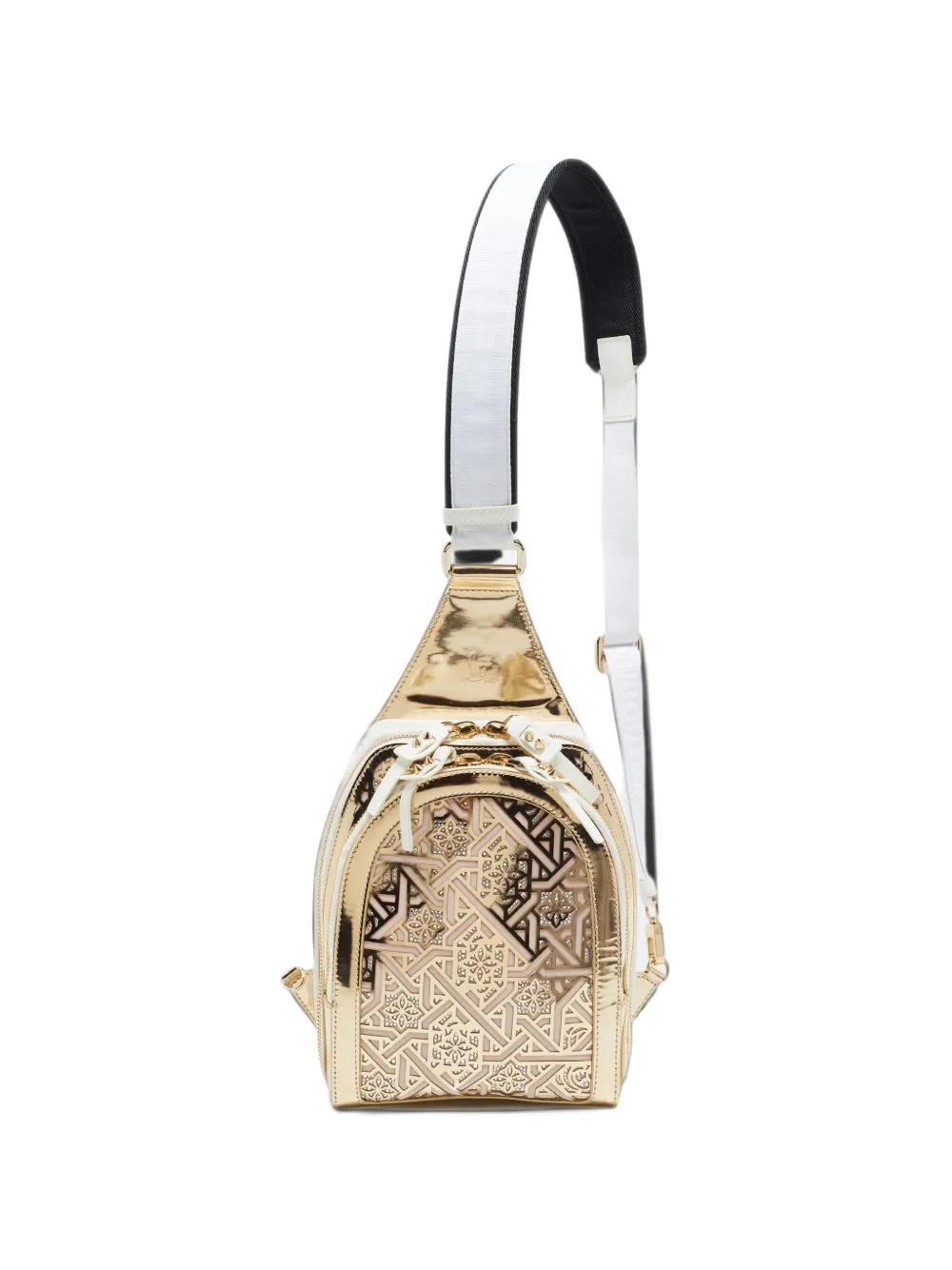 Christian Louboutin Pre-Owned Loubifunk Ramadan Edition cross body bag - Gold