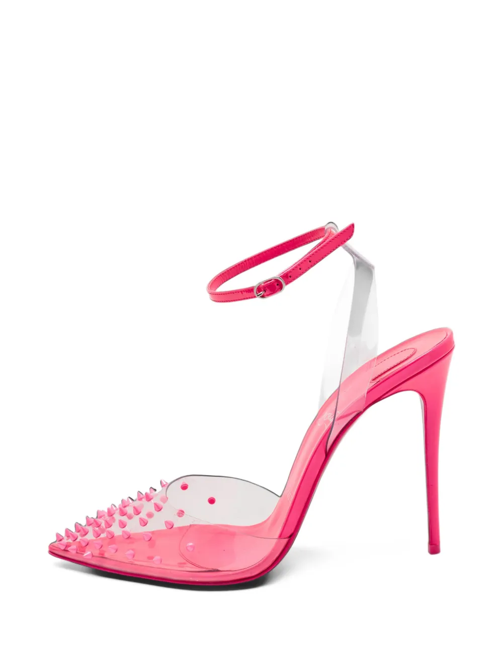 Christian Louboutin Pre-Owned Spikoo ankle-strap pumps - Rosa