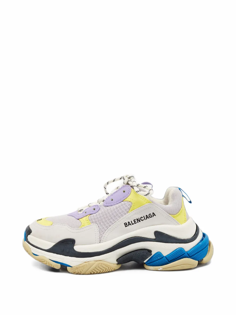 Balenciaga Pre-Owned Triple S low-top sneakers - Nude