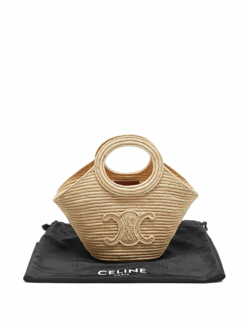Celine Pre-Owned 2025 Triomphe Panier tote bag - Toni neutri