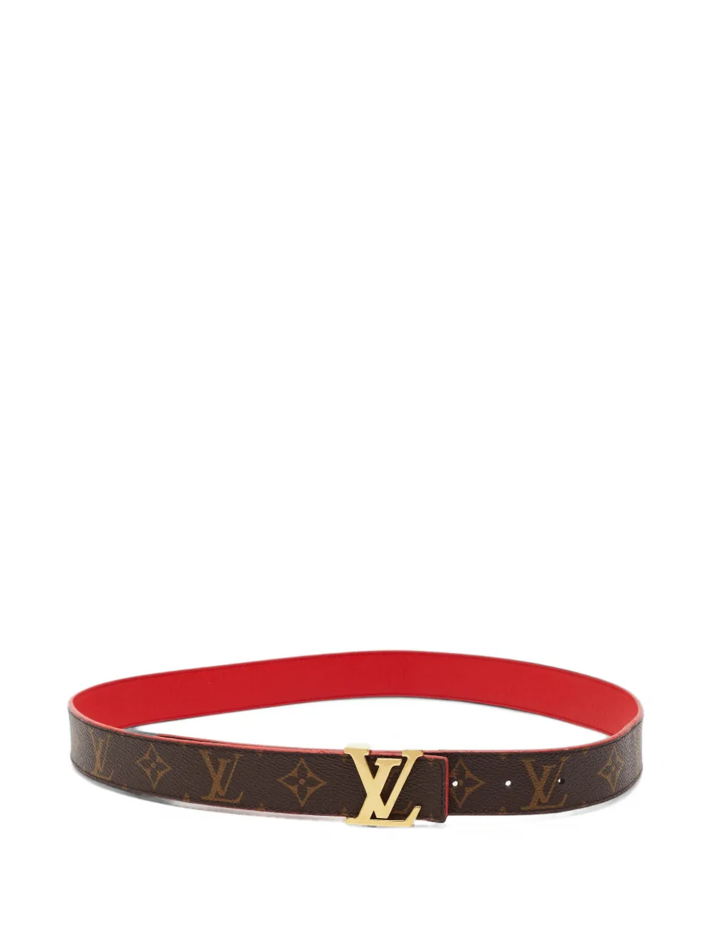 Louis Vuitton Pre-Owned 2018 LV Initiales reversible belt - Braun