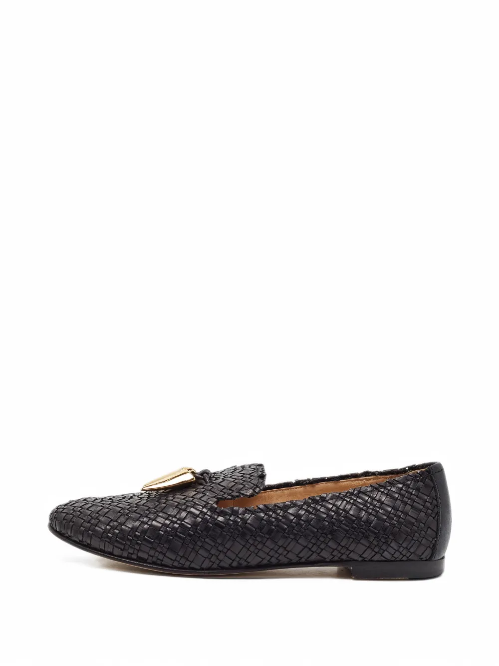 Giuseppe Zanotti Vintage round-toe loafers - Schwarz