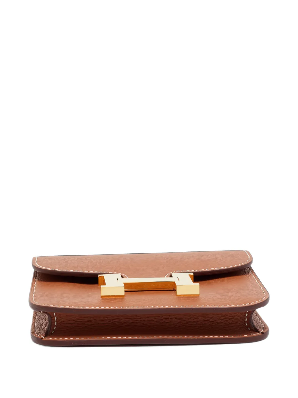 Hermès Pre-Owned 2023 Constance H clasp wallet - Brown