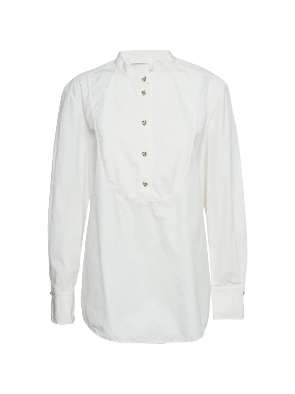 Chloé Pre-Owned Tuxedo long-sleeve shirt - Nude