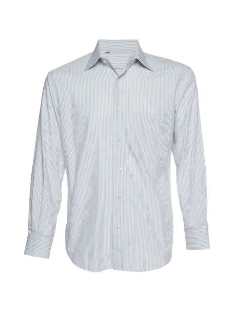 Ermenegildo Zegna Vintage long-sleeve striped shirt