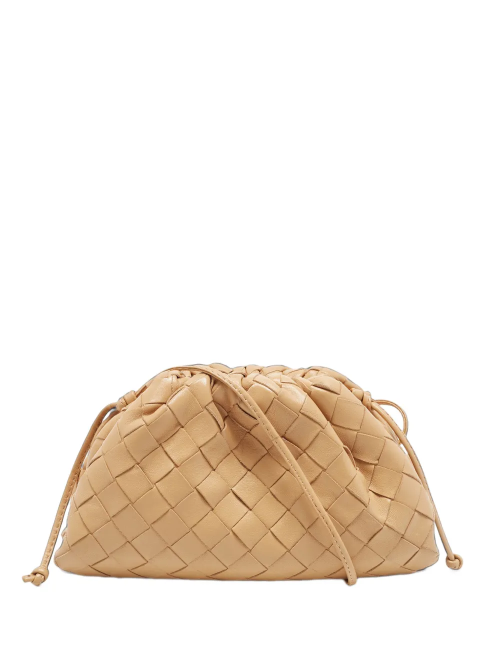 Bottega Veneta Pre-Owned The Pouch leather cross body bag - Neutrals